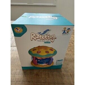 Baby Toys 6 to 12 Months Ocean Projector Baby Light up Toys Musical Tummy Time